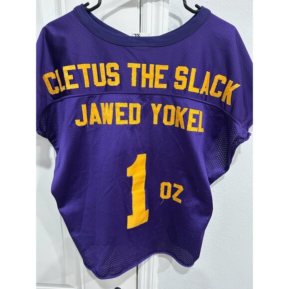 Vintage Bike Sigma Alpha Mu Fraternity Jersey Purple Sz XL Mesh Football - Picture 6 of 9